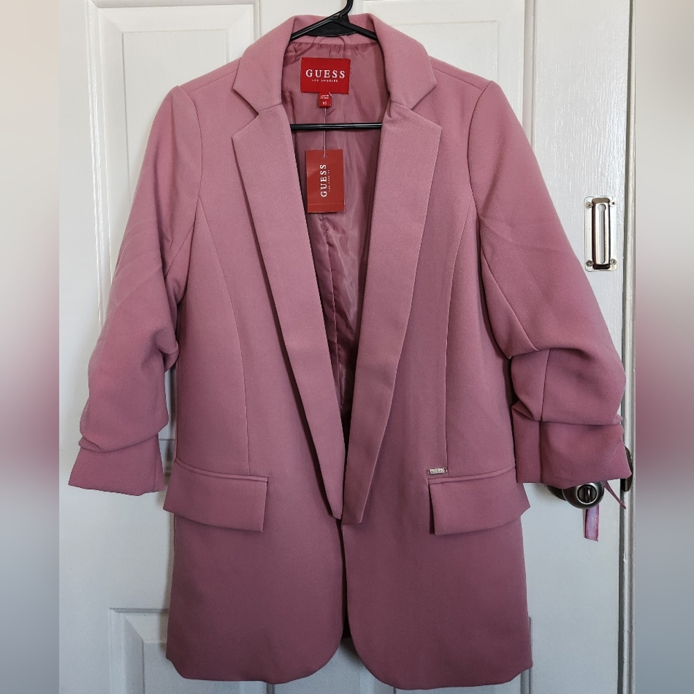 Guess Dusty Pink Blazer